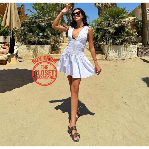 RARE!!! ZARA V-Neck Dress with Ties NWT - Picture 13 of 16